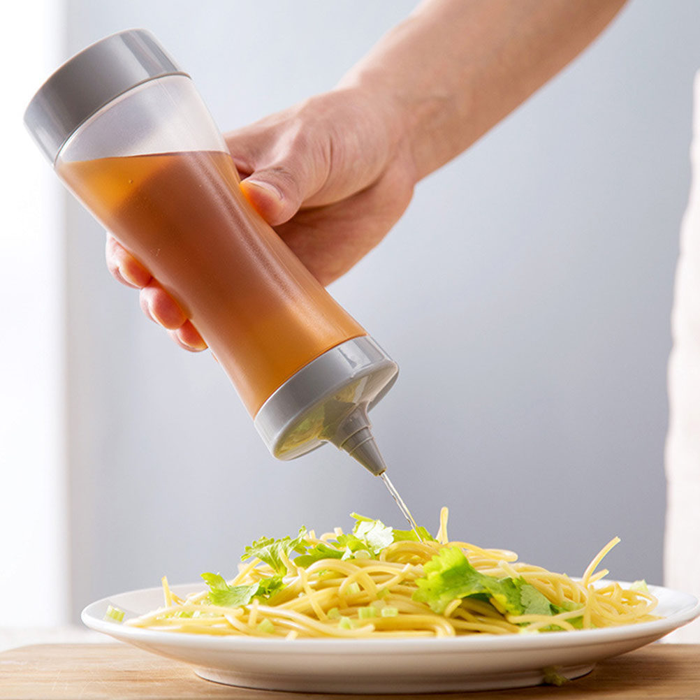Sauce Squeeze Bottle - 2 Adet Şeffaf Sıkma Şişesi, Soslar,