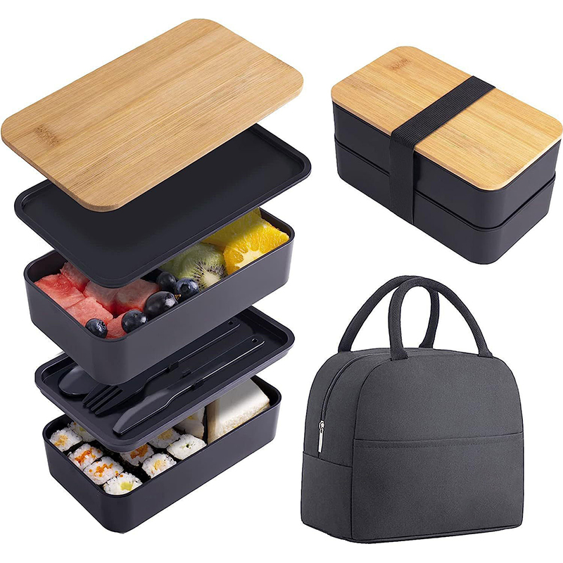 Meal Prep Fit - Mutfak Gereçleri ile İstiflenebilir Bento Kutusu