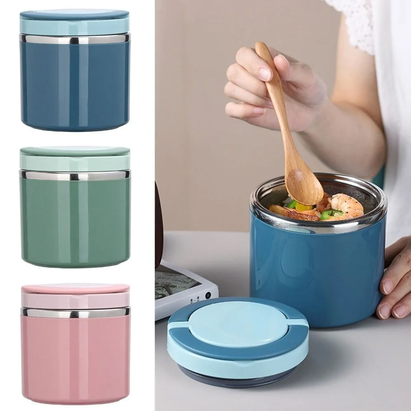 Meal Prep Tupperware - Çorba Termos Gıda Kavanoz Yalıtımlı yemek