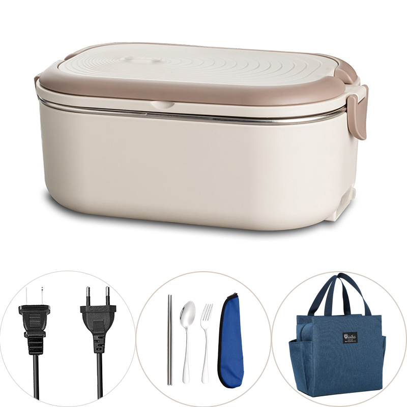 Meal Prep Tupperware - 220V 110V elektrikli yemek kabı paslanmaz