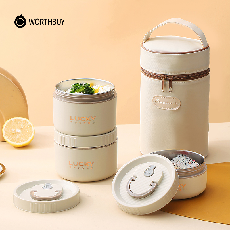 Meal Prep Tupperware - WORTHBUY Bento Öğle Yemeği Kutusu Seti,