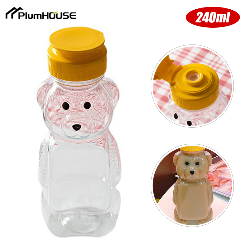 Sauce Squeeze Bottle - 1 adet 230ml çeşni sıkılabilir şişe