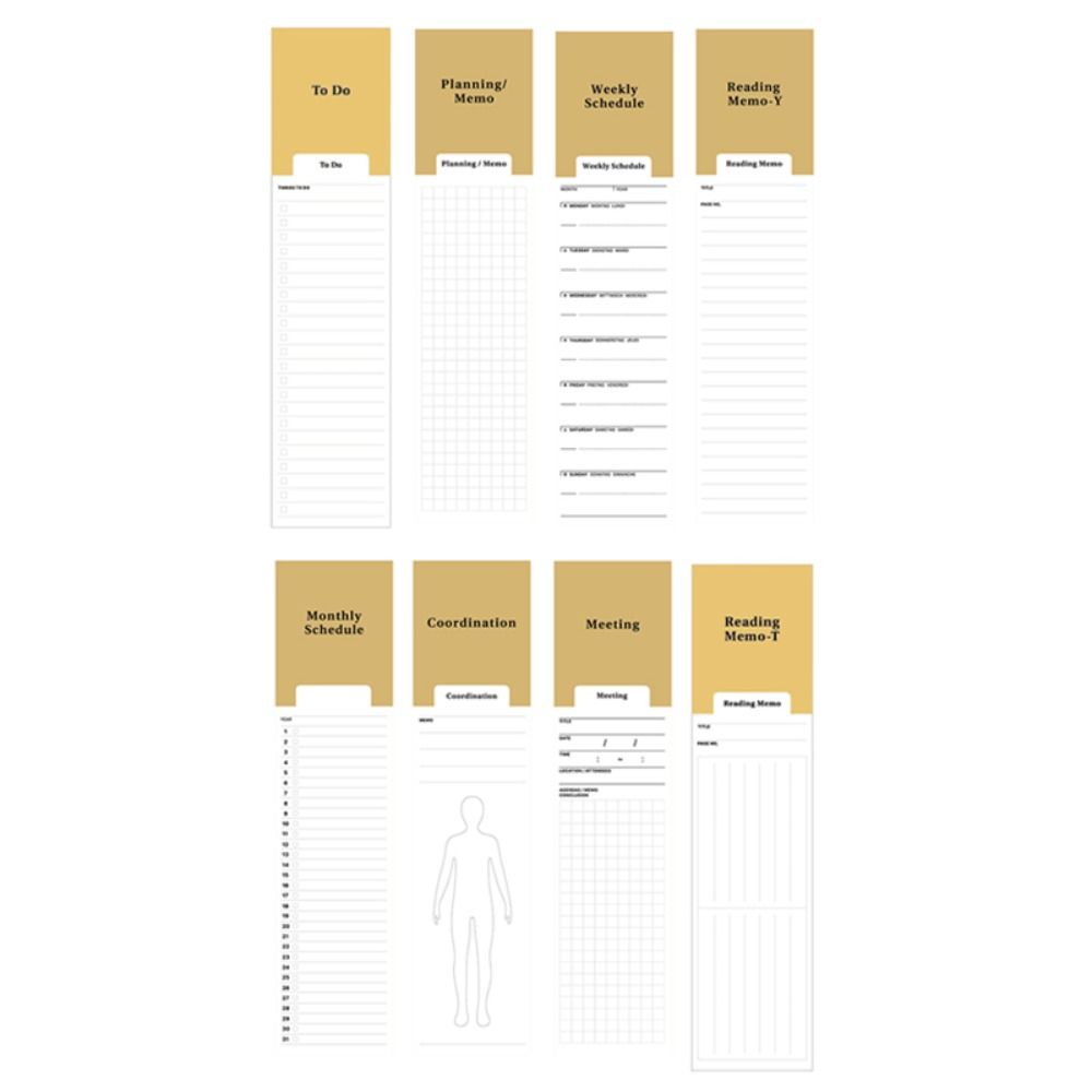 Yeni Yer İmi Tipi Not Kağıdı G - Meal Plan Notepad incelemesi ve fiyatı