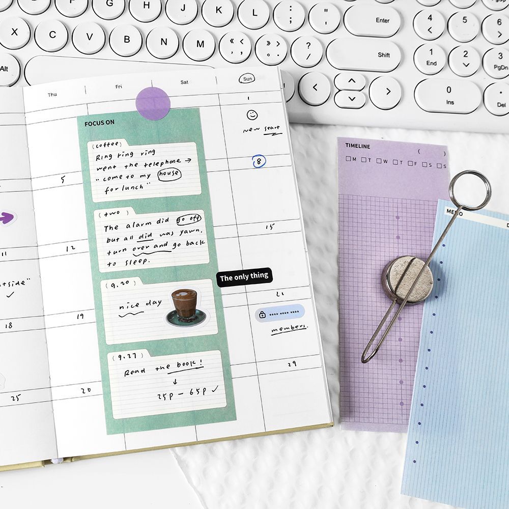 80 sayfa Yapışkan Notlar, Haya - Meal Plan Notepad incelemesi ve fiyatı