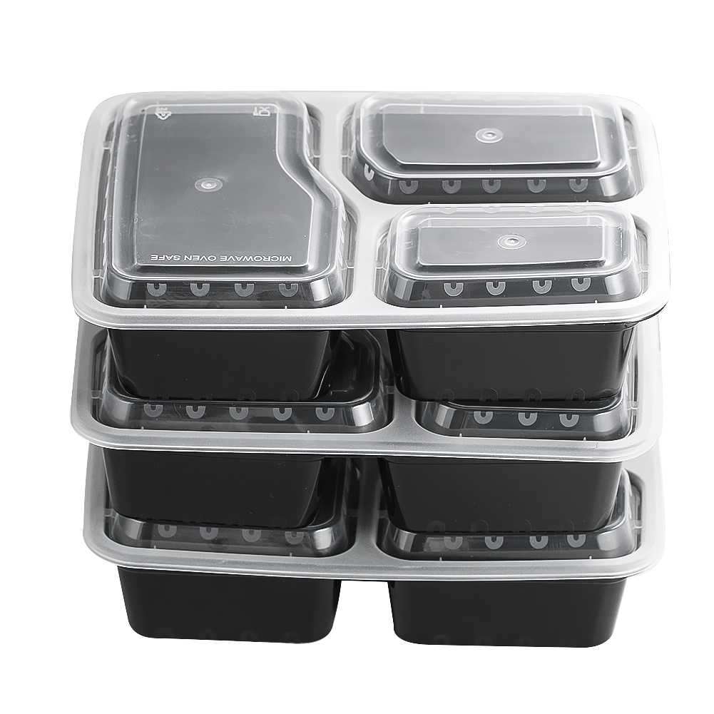 12 paket yemek kabı 3 bölme gı - Meal Prep Tupperware incelemesi ve fiyatı
