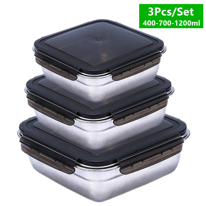 1200/750/400ML yemek kabı setl - Meal Prep Tupperware incelemesi ve fiyatı