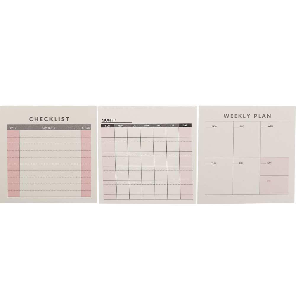 60 sayfa Taşınabilir Okul Malz - Meal Plan Notepad incelemesi ve fiyatı