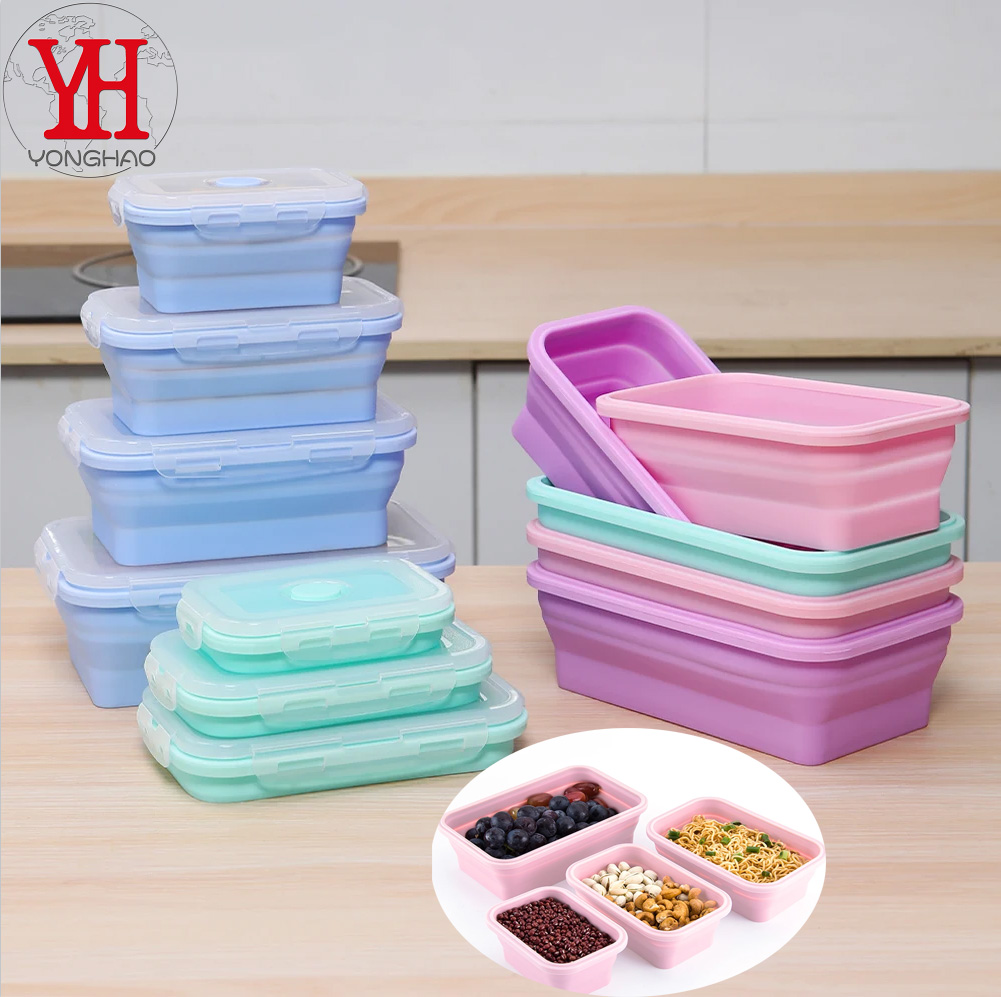4 adet/takım Silikon Dikdörtge - Meal Prep Tupperware incelemesi ve fiyatı