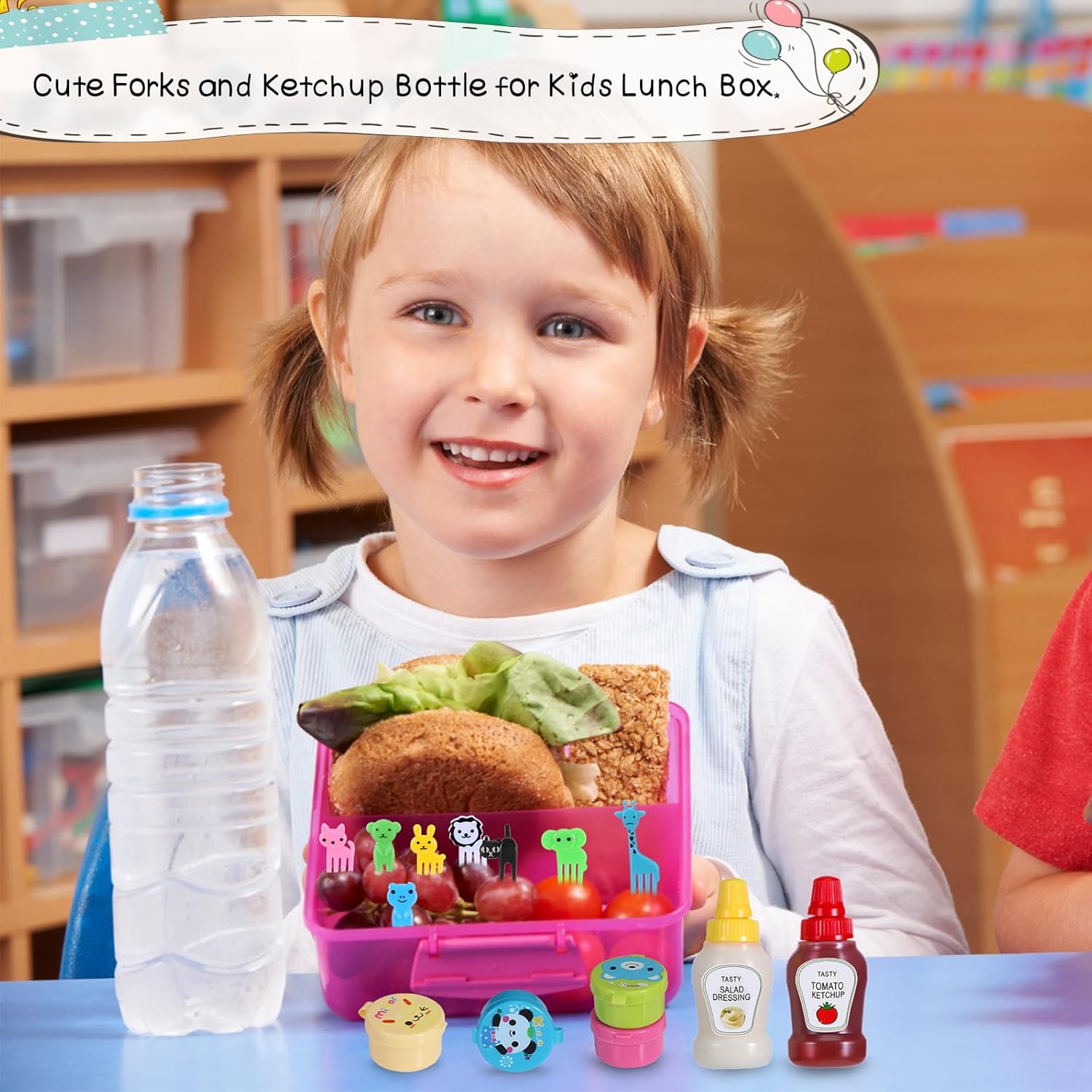 Çocuklar Bento Öğle Yemeği Kut - Sauce Squeeze Bottle incelemesi ve fiyatı