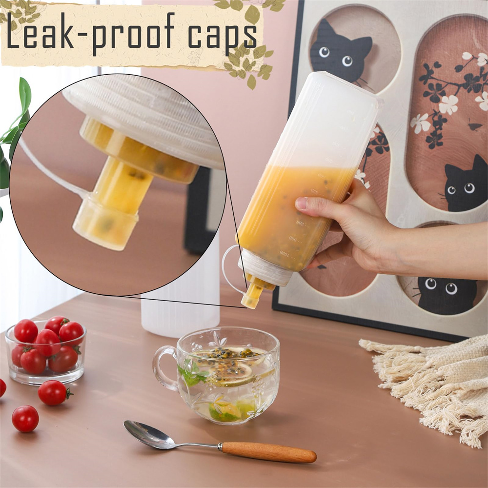 1 paket 800/1000 ml Plastik Sı - Sauce Squeeze Bottle incelemesi ve fiyatı