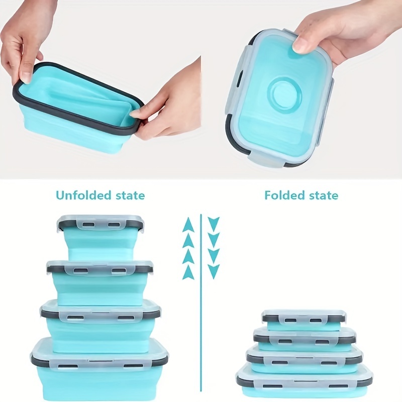 1/4 adet Katlanabilir Silikon  - Meal Prep Tupperware incelemesi ve fiyatı