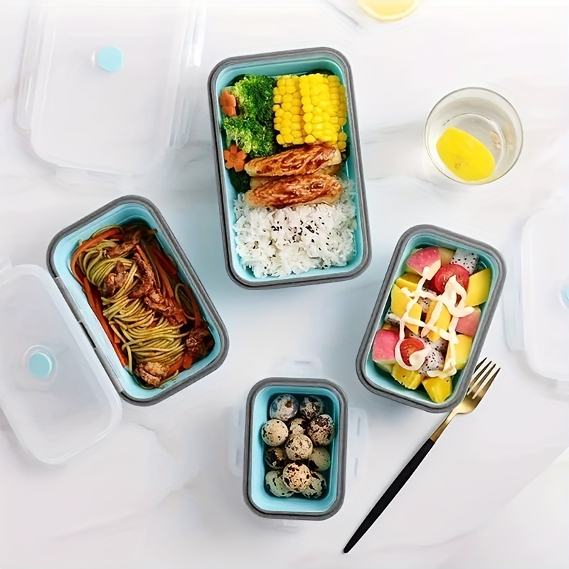 1/4 adet Katlanabilir Silikon  - Meal Prep Tupperware incelemesi ve fiyatı