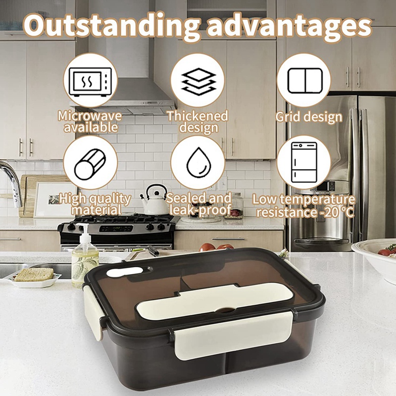 Yemek kabı, 1500Ml Bento kutus - Meal Prep Tupperware incelemesi ve fiyatı